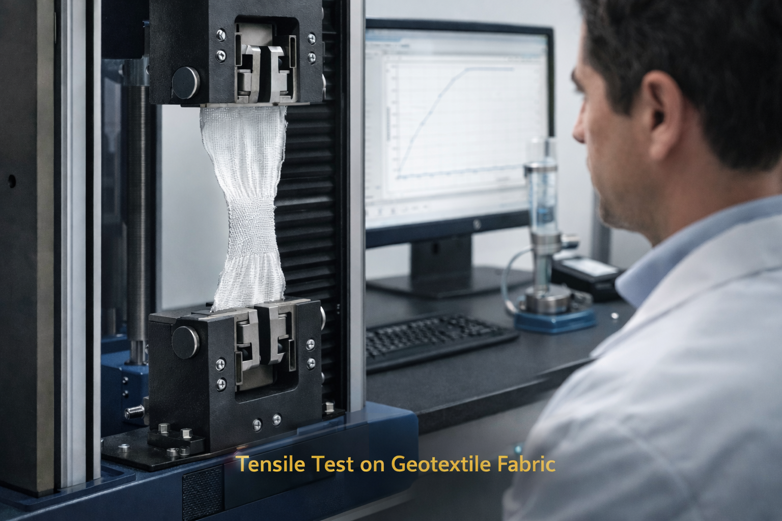 Laboratory validation and geosynthetic material performance testing