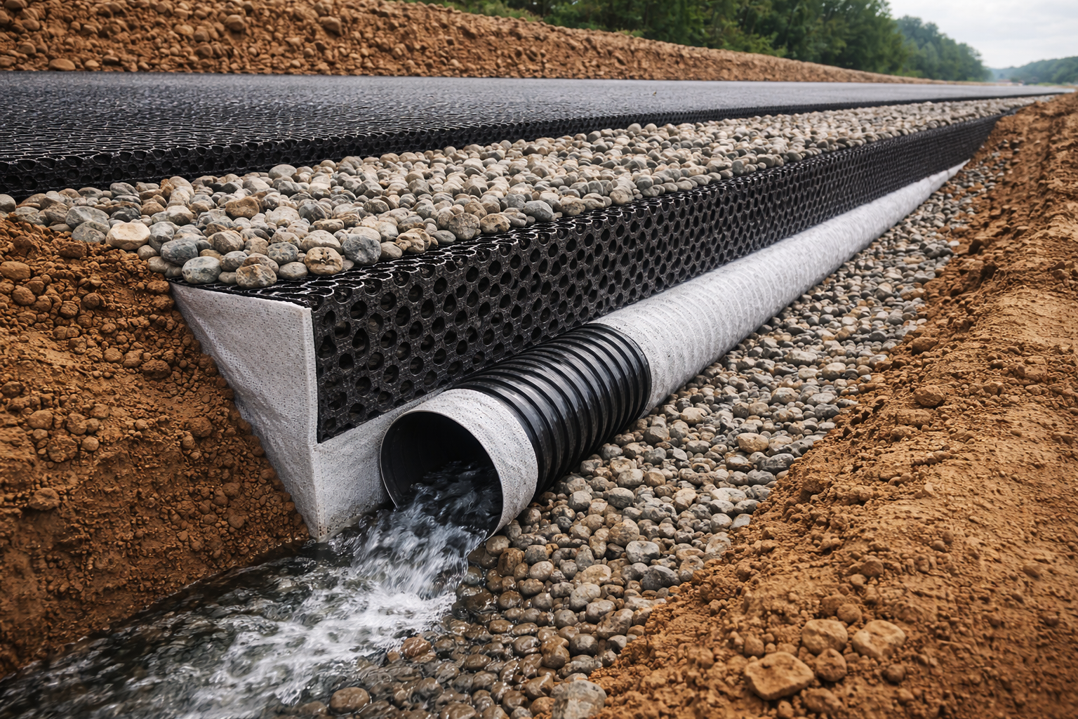 Drainage Geocomposites