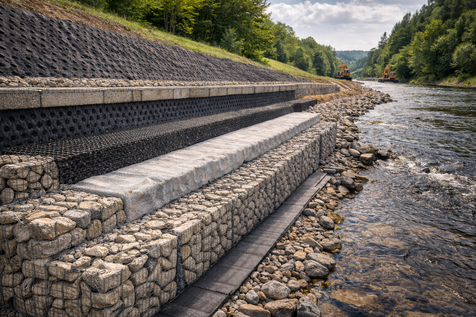 Gabion Retention Systems