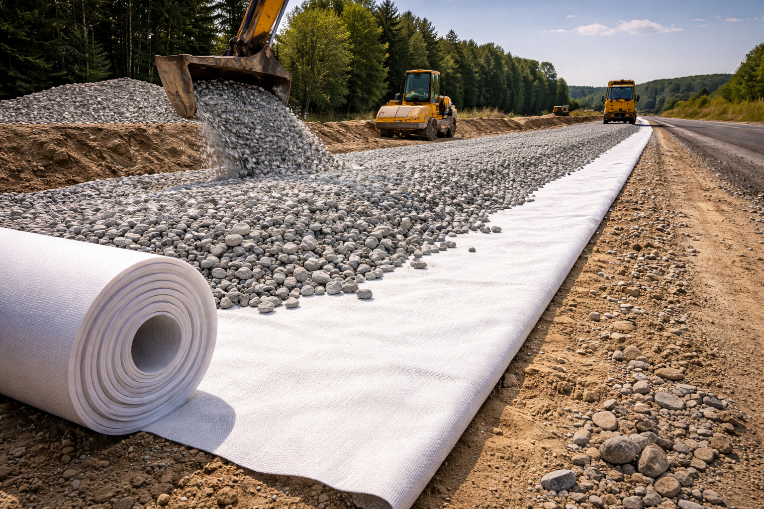 Woven & Nonwoven Geotextiles