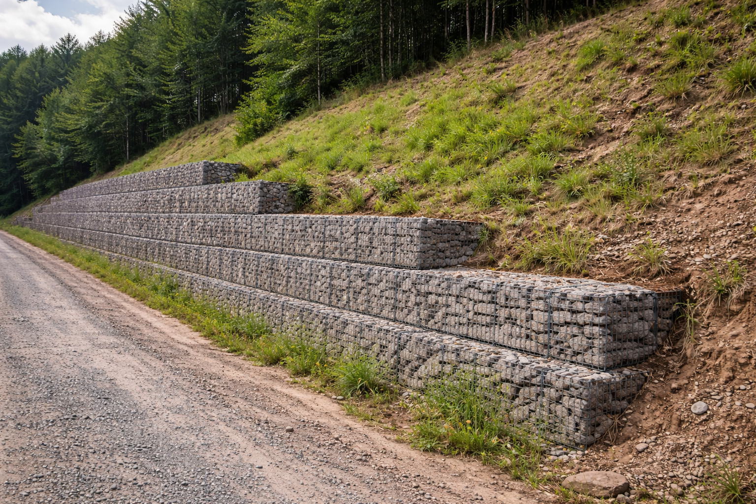 Slope and reinforced soil systems